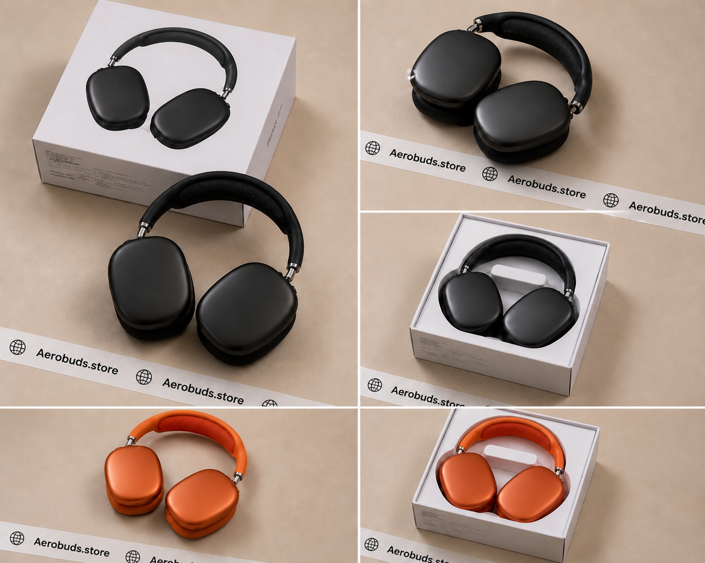 Aeropods Max –(ANC+POPUP SENSOR)